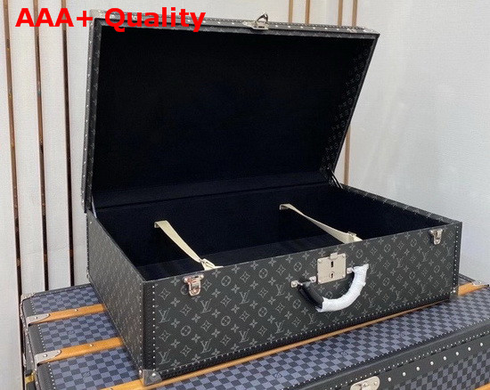 Louis Vuitton Alzer 80 Suitcase in Monogram Eclipse Coated Canvas M20015 Replica