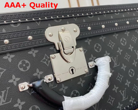 Louis Vuitton Alzer 80 Suitcase in Monogram Eclipse Coated Canvas M20015 Replica