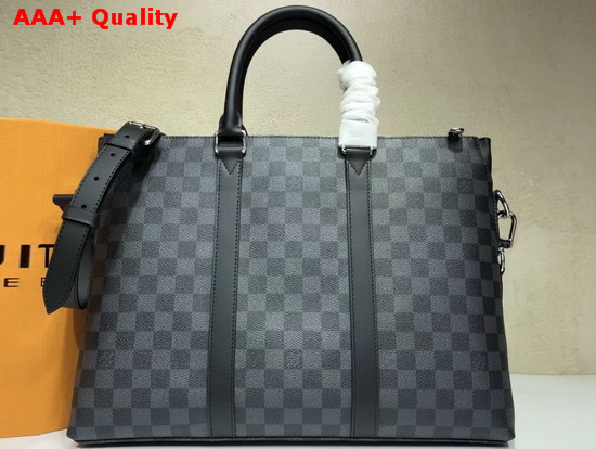 Louis Vuitton Anton Briefcase Damier Graphite Canvas N40024 Replica