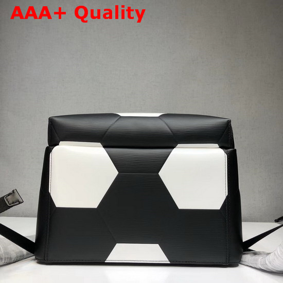 Louis Vuitton Apollo Backpack Black and White Epi Leather 2018 FIFA World Cup Replica