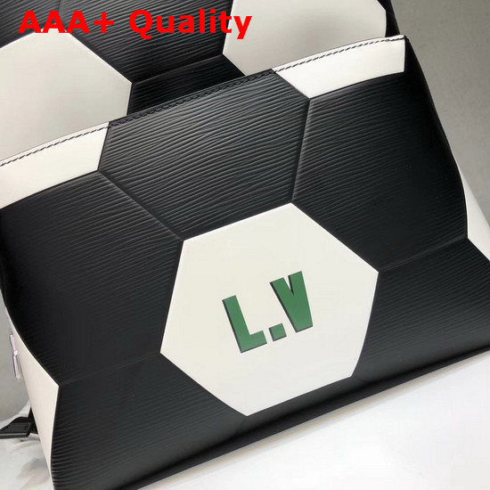 Louis Vuitton Apollo Backpack Black and White Epi Leather 2018 FIFA World Cup Replica