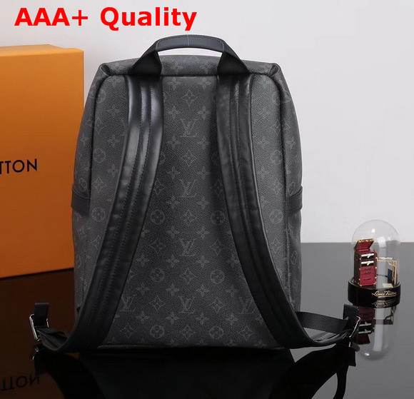 Louis Vuitton Apollo Backpack Monogram Eclipse Coated Canvas Exterior M43186 Replica