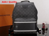 Louis Vuitton Apollo Backpack Monogram Eclipse Coated Canvas Exterior with Graphic Replica