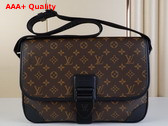 Louis Vuitton Archy Messenger MM Monogram Macassar M46328 Replica