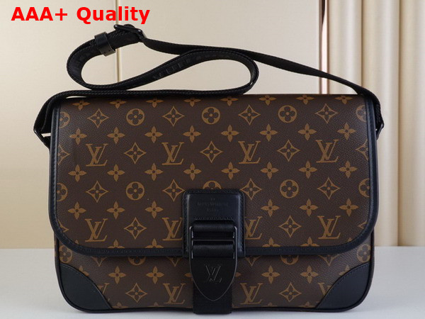 Louis Vuitton Archy Messenger MM Monogram Macassar M46328 Replica