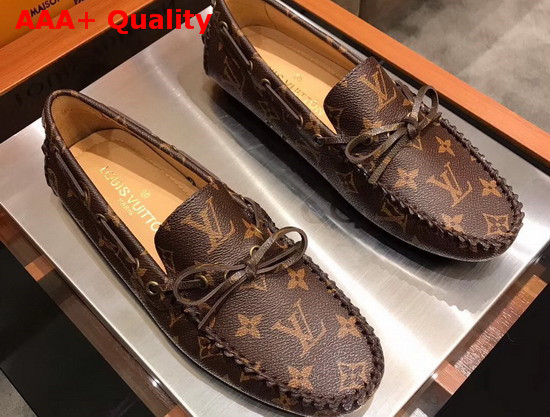 Louis Vuitton Arizona Moccasin Monogram Canvas 1A3NCP Replica