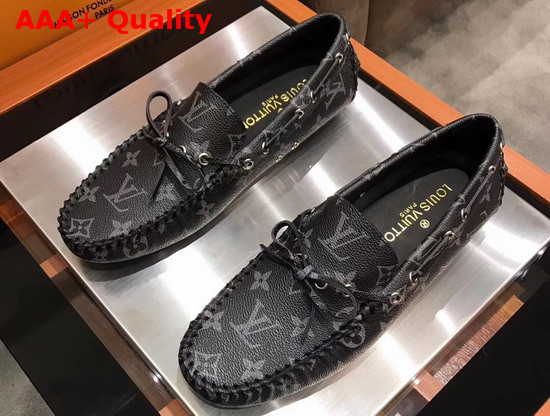 Louis Vuitton Arizona Moccasin Monogram Eclipse Canvas 1A441U Replica