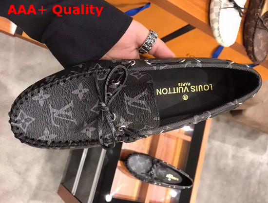 Louis Vuitton Arizona Moccasin Monogram Eclipse Canvas 1A441U Replica