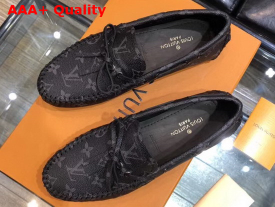 Louis Vuitton Arizona Noccasin Monogram Eclipse Canvas Replica