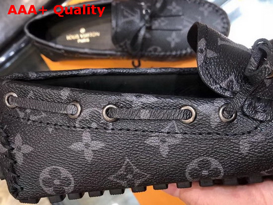 Louis Vuitton Arizona Noccasin Monogram Eclipse Canvas Replica