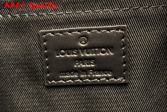 Louis Vuitton Armand Backpack in Black Monogram Seal Cowhide Leather M57959 Replica