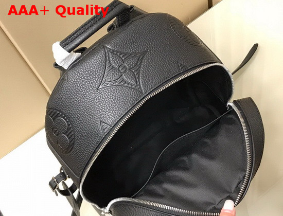 Louis Vuitton Armand Backpack in Black Taurillon Shadow Leather Replica