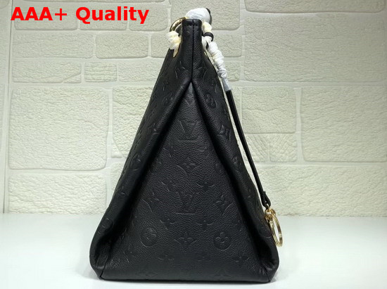 Louis Vuitton Artsy MM Black Embossed Calf Leather with Smooth Leather Trimmings M41066 Replica