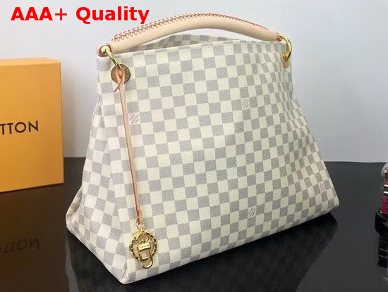 Louis Vuitton Artsy MM Damier Azur Coated Canvas N40253 Replica