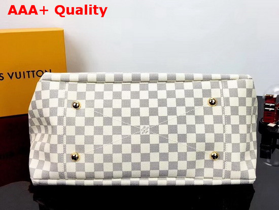 Louis Vuitton Artsy MM Damier Azur Coated Canvas N40253 Replica