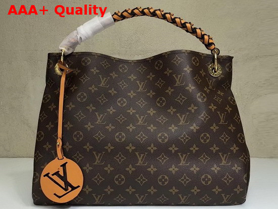 Louis Vuitton Artsy MM Monogram Canvas Braided Top Handle M43994 Replica