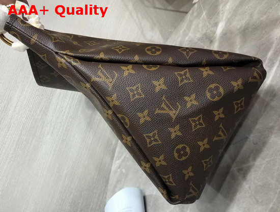 Louis Vuitton Artsy MM Monogram Canvas and Python Handle Replica