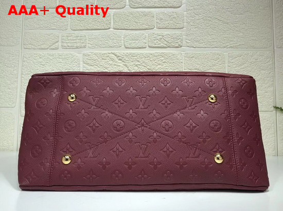 Louis Vuitton Artsy MM Raisin Embossed Calf Leather M43257 Replica