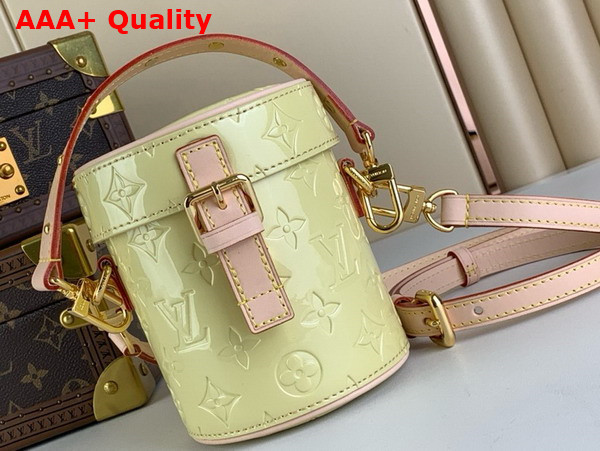 Louis Vuitton Astor Bag Chic and Yellow Monogram Vernis Embossed Cowhide Leather M24099 Replica