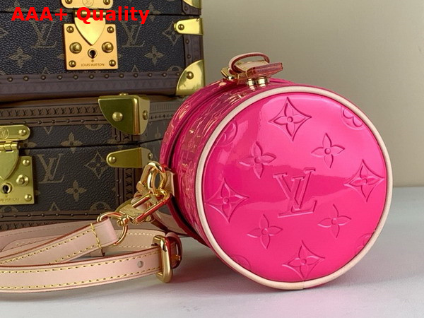 Louis Vuitton Astor Bag Neon Pink Monogram Vernis Embossed Cowhide Leather M24102 Replica