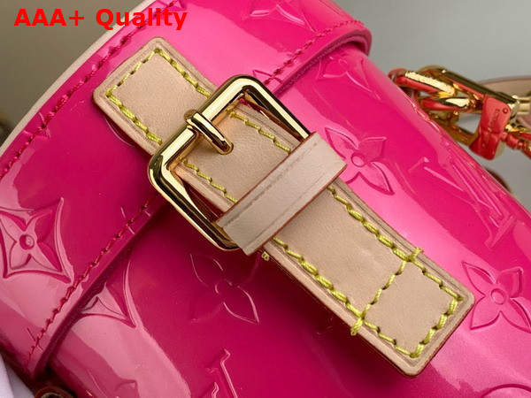 Louis Vuitton Astor Bag Neon Pink Monogram Vernis Embossed Cowhide Leather M24102 Replica