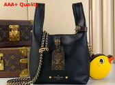 Louis Vuitton Atlantis BB Handbag in Black Nappa Lambskin Replica