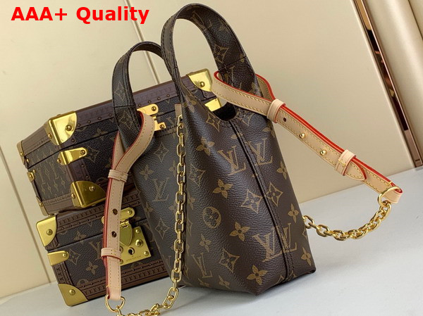 Louis Vuitton Atlantis BB Handbag in Monogram Coated Canvas Replica