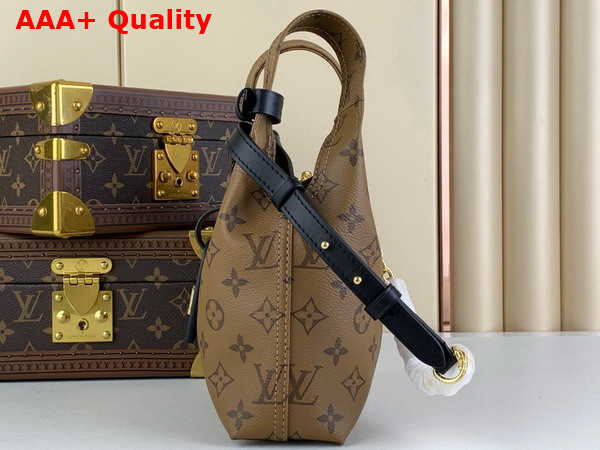 Louis Vuitton Atlantis BB Handbag in Monogram Reverse Coated Canvas M46816 Replica