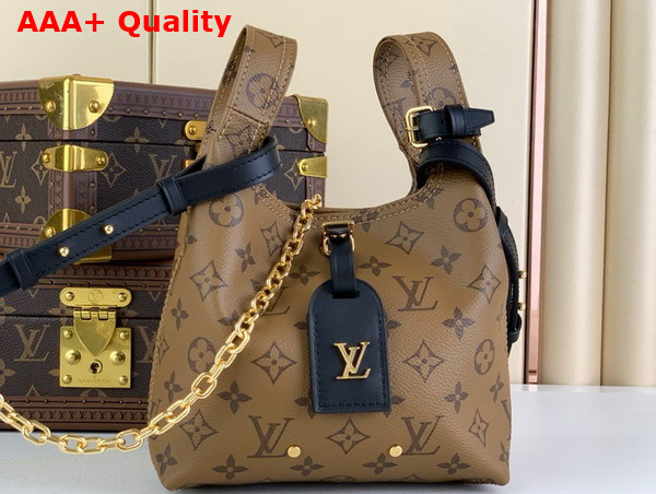 Louis Vuitton Atlantis BB Handbag in Monogram Reverse Coated Canvas M46816 Replica