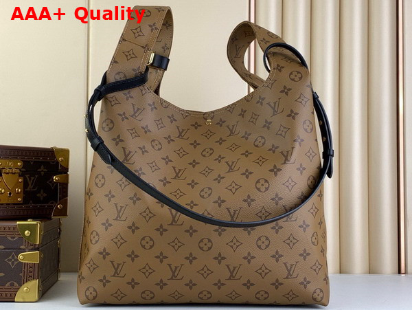 Louis Vuitton Atlantis GM Handbag in Monogram Reverse Coated Canvas Replica