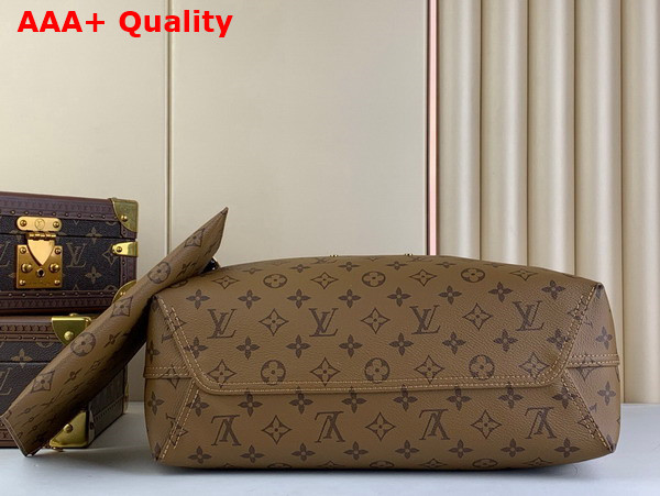 Louis Vuitton Atlantis GM Handbag in Monogram Reverse Coated Canvas Replica