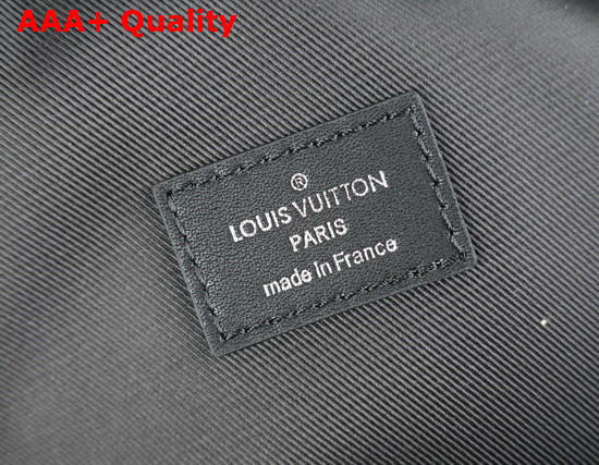 Louis Vuitton Avenue Slingbag Navy Blue and Black Damier Infini 3D Cowhide Leather N50024 Replica