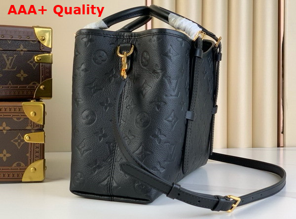 Louis Vuitton Babylone Tote PM Black Monogram Empreinte Embossed Cowhide Leather M11393 Replica