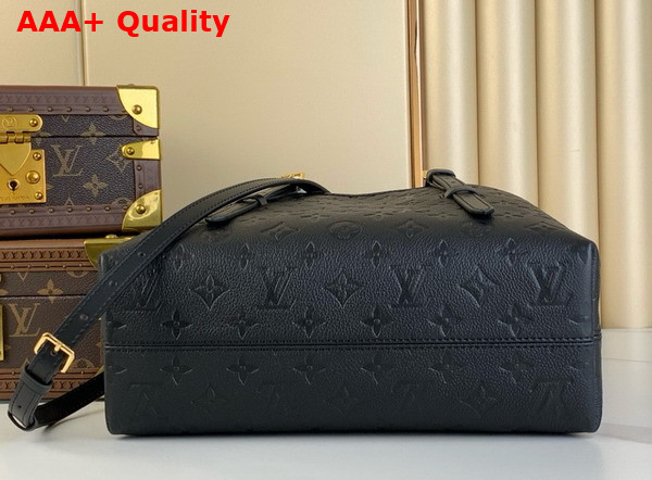 Louis Vuitton Babylone Tote PM Black Monogram Empreinte Embossed Cowhide Leather M11393 Replica