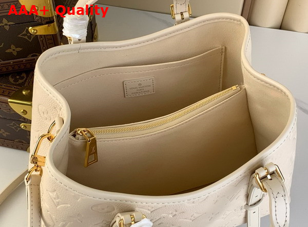 Louis Vuitton Babylone Tote PM Cream Monogram Empreinte Embossed Cowhide Leather M11394 Replica