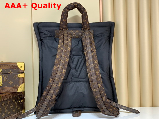 Louis Vuitton Backpack Black Econyl Part of the LV Pillow Capsule Collection M58981 Replica