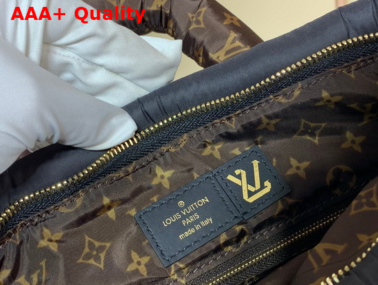 Louis Vuitton Backpack Black Econyl Part of the LV Pillow Capsule Collection M58981 Replica