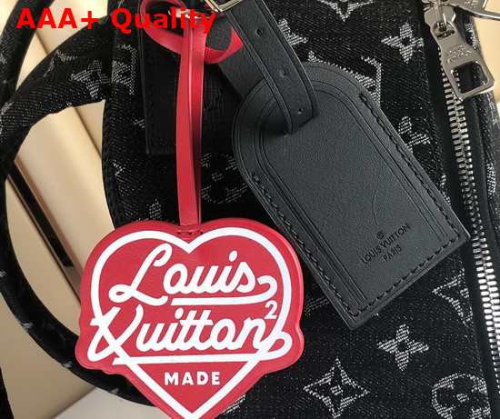 Louis Vuitton Backpack Multipockets Black Monogram Denim and Taurillon Leather M45973 Replica