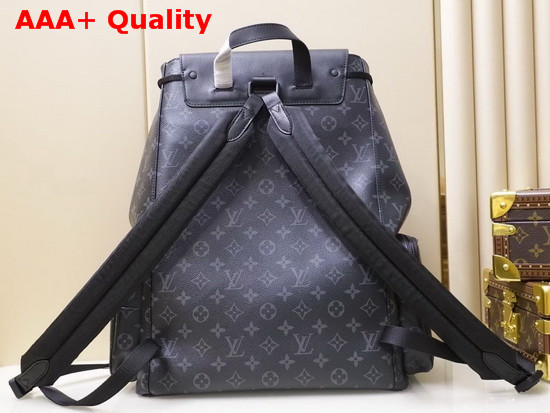 Louis Vuitton Backpack Trio in Monogram Eclipse Canvas M45538 Replica