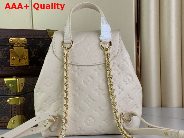 Louis Vuitton Backup Backpack in Cream Monogram Empreinte Leather M47106 Replica