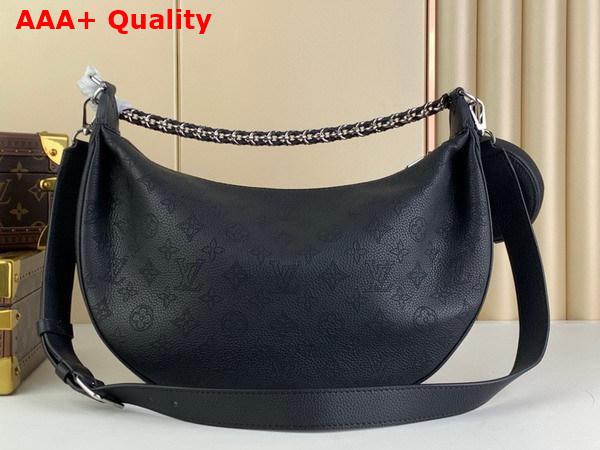 Louis Vuitton Baia MM Black Perforated Mahina Calfskin M22822 Replica