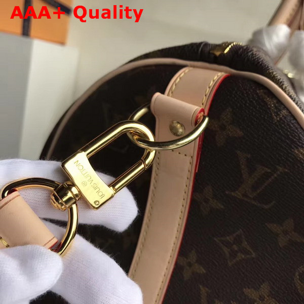 Louis Vuitton Bandoulieres 45 Monogram Canvas Featuring Creative Director Nicolas Ghesquieres Playful Take On Classic Hotel Stickers Replica