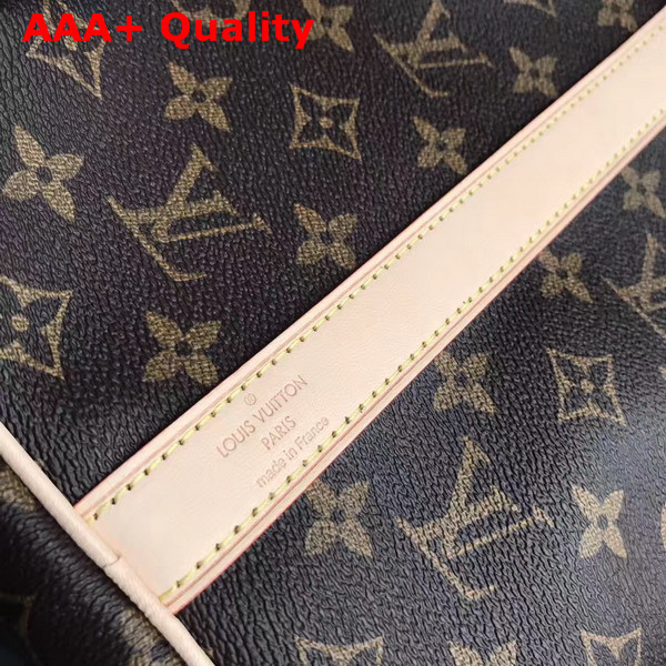 Louis Vuitton Bandoulieres 45 Monogram Canvas Featuring Creative Director Nicolas Ghesquieres Playful Take On Classic Hotel Stickers Replica