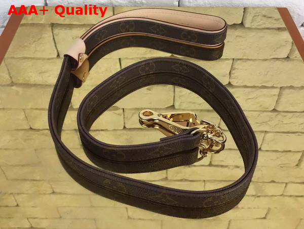 Louis Vuitton Baxter Dog Leash MM Monogram M58056 Replica