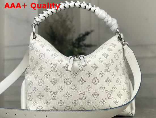 Louis Vuitton Beaubourg Hobo MM Snow Bleu Orage Blue M56201 Replica