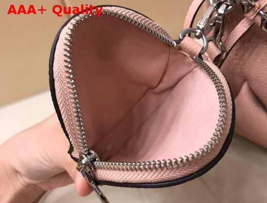 Louis Vuitton Bella Bucket Bag Magnolia Pink Mahina Perforated Calf Leather M57068 Replica