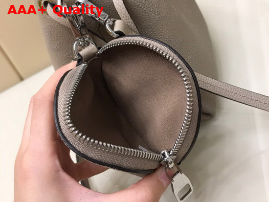 Louis Vuitton Bella Bucket Bag in Galet Mahina Calf Leather M57201 Replica