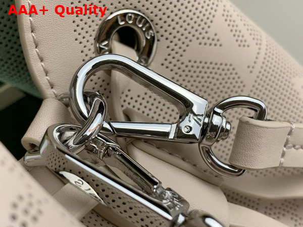 Louis Vuitton Bella Bucket Bag in Quartz White Mahina Reverse Calf Leather M23987 Replica