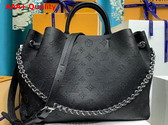 Louis Vuitton Bella Tote in Black Mahina Perforated Calfskin M59200 Replica