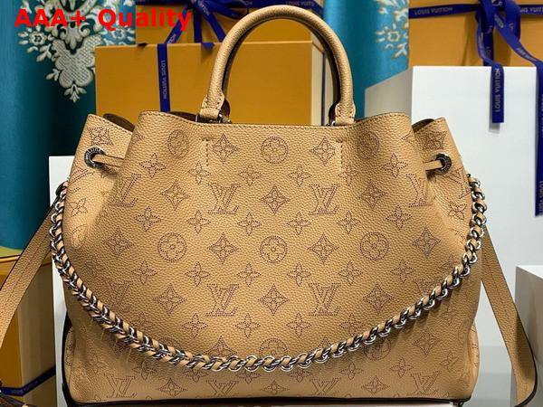 Louis Vuitton Bella Tote in Caramel Mahina Perforated Calfskin Replica